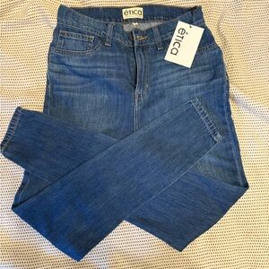 Etica Blue Skinny Jeans Classic Style 3 small NWT
